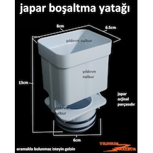 Japar Gömme Rezervuar Boşaltma Yatağı Kare Model Kovan