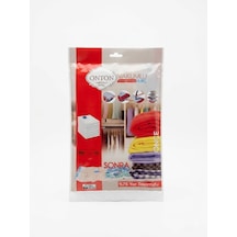 Onton Vakumlu Hurç 80x100 Cm Büyük Boy - %75 Yer Tasarrufu Sağlayan Vakumlu Poşet