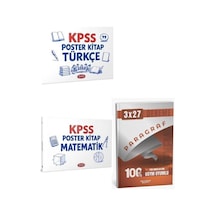 Data 2027 Kpss Türkçe + Matematik Poster Kitap + Anla Kazan Paragraf