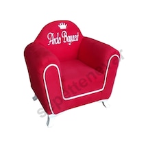 Isme Özel Şeritli Çocuk Koltuğu Kırmızı (324111042) Kırmızı