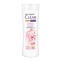 Clear Women Kepeğe Karşı Etkili Şampuan Yumuşak Parlak Kiraz Çiçeği Esansı & Keratin 350 Ml - 6 Tarı