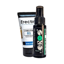 Süper Eros Pro 101 Lhxy056 Büyük Boy 60 Ml Ve Erektin Stimul Gel Erkeklere Özel Jel 60 Ml