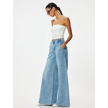 Koton Straplez Büstiyer Crop Slim Fit Siyah 4sal30250ık Siyah