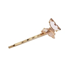 Chavin Kelebek Mavi Rose Gold Bayan Toka Eh22rs