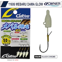 Cultiva 11606 Mebaru Dama Glow Lrf Jighead (418786877)
