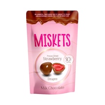 Miskets Sütlü Çıkolata Kaplamalı Çilek 80 G