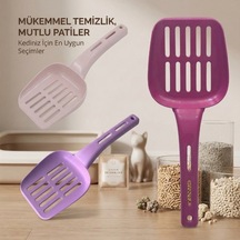 Özel Üretim Hijyen Ürünü Kum Aracı Temizlik Yardımcısı Plastik Kedi Kumu Küreği