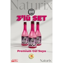 Ilgaz Doğal Gıdaya Eklenebilir ve İçilebilir Gül Suyu 3 x 400 ML
