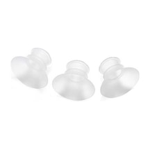 Geeksen Flanş Ekleme Seti - Şeffaf Silikon 17mm Px, 3 Adet Flybuy