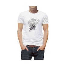 Ghost Rider Baskılı Beyaz Erkek Tshirt (534483414)
