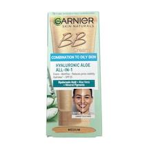 Bb Krem Hyaluronic Aloe Yağlı Karma Ciltler Orta Ton 50 Ml Çok Renkli