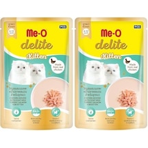 Yavru Kedi Somon Soslu Keçi Sütlü Tavuk Mus, 70 Gr 2li Paket 103 Ivory