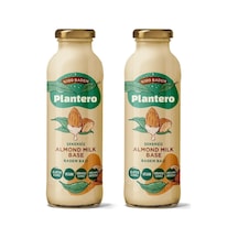 2'li Set Badem Sütü Bazı Konsantre Bitkisel Süt 250gr, 6 Lt Süt, %100 Badem, 25 Bardak