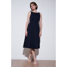 Lela Bayan Elbise 6051963 Lacivert Lacivert