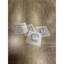 Home Yedek Yapıştırıcı Sticker Duvar Yapışkan Sihirli Banyo Düzenleyici Yedek Yapıştırıcısı 4 Adet Siyah