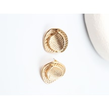 Gold Çelik Küpe 23 Mm Çok Renkli 76577118