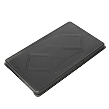 Kuzine Soba Altlığı Siyah Mat İzocamlı