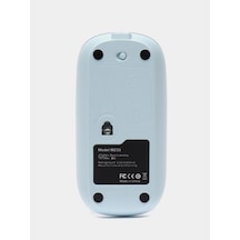 800 1600 Dpı Ayarlanabilir Mavi Kablosuz Mouse Pilli Diğer