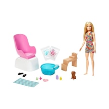 Mattel Barbıe Sağlıklı Tırnak Bakımı Oyun Seti    Ghn07