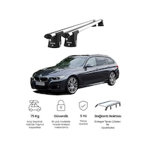 Trio-ıı Bmw 3 Serisi F31 2012-2015 Kilitli Ara Atkı 120cm Port Bagaj Tavan Barı