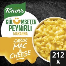 Knorr Çabuk Mac and Cheese Peynirli Makarna 212 G