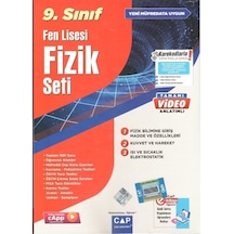 9.Sınıf Fizik Fen Lisesi Set -  Çap Yayınları