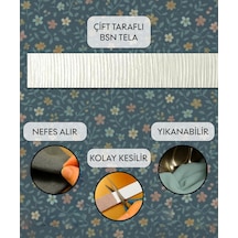 Bsn Tela 1x1 Metre 100 Micron - Çift Taraflı Yapışkan Tela - Arma Yapıştırma Telası - Laminasyo