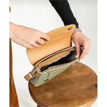 Just Polo Kadın Günlük Su Geçirmez Şık El & Omuz Çantası Shoulder Bag Yeşil