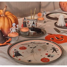 - Halloween Dinner Plates - Bayramı Tabak L 8&apos Li 256