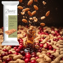 Crunchy Turna Yemişli Yer Fıstıklı Protein Bar 12 Li