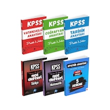 2026 Kpss'nin Anahtarı Genel Yetenek Genel Kültür Pratik Notlar 5 Ders 5 Deneme Seti