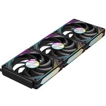 Daryun Dy-wl99 Wıreless 3x120mm Siyah Yüksek Kasa Fanı Fan 120mm