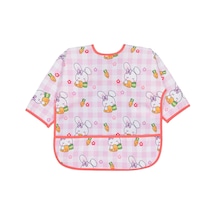 Civil Baby Tavşan Empirme Mama Önlüğü - Pembe Pembe