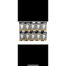 Ct-4277 Led Ampül 6400k 9w E27 Beyaz Işık 10 Adet 9w 60w 850 Lm