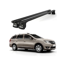 Trio-ı Dacia Logan 2013 Ve Sonrası Uyumlu Siyah Kilitli Ara Atkı 120cm Port Bagaj Tavan Barı
