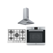 Franke FSL 86 H XS - FHNL 604 4G X E - FDL 6165 XS Inox Ankastre Set