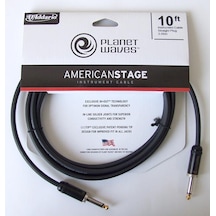 Planet Waves Pwamsg10 American Stage Inst Cable-10 3 Metre Korozyona Dayanıklı - Saf Sinyal - Esnek