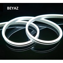 Noas 12v Neon Beyaz 5mt / Paket 6x12mm Yl42-0121 Beyaz