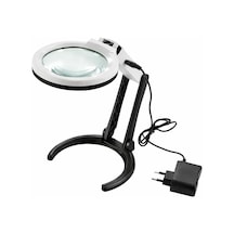 Ayrex Mg3b-1d 12 Led Katlanabilir Akrobat Masaüstü Işıklı Büyüteç
