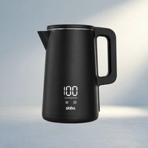 Dokunmatik Ekranlı Kablosuz Su Isıtıcısı 1.8l 1500w Modern Tasarım