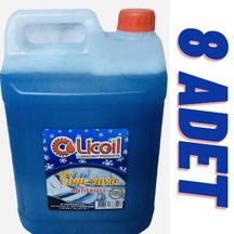 Licoil Antifrizli &Parfümlü&Şampu.Oto Cam Suyu -12C 5Lt 8 Adet