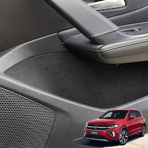 Vw T-cross Araç İçi Konfor Seti Kapı İçi Bardaklık Konsol Koruma Kaydırmaz Kumaş Organizer İç A