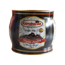 Karabacak Hiper Yağlı Sele Siyah Zeytin Teneke 2 KG