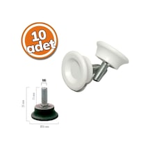Küçük Ayak Beyaz M6 10'lu Set Çok Renkli Diğer