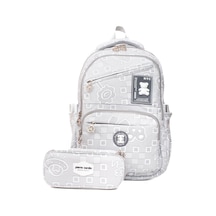 Pierre Cardin Okul Çanta Seti Pcset07pc1773501-gri Gri