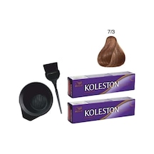 Koleston Saç Boyası 7/3 Fındık Kabuğu 50Ml X 2 Adet+ Boyama Seti