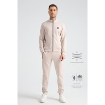 Shooter Sportswear Shooter Scuba Mevsimlik Regular Fit Erkek Eşofman Takım Bej