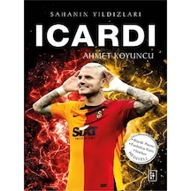 İcardi / Sahanın Yıldızları Büyük Poster Stcker Futbolcu Kartı Hediye 128 Sayfa