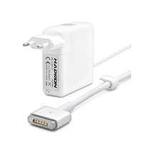 20v 4.25a 85w Laptop Adaptörü - T Tip - Macbook Uyumlu - Beyaz Hd795
