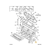 Silindir Kapak Contasi 1.42 Partner Dw8 Peugeot Peugeot, Toyota, Fıat, Cıtroen 0209.x4